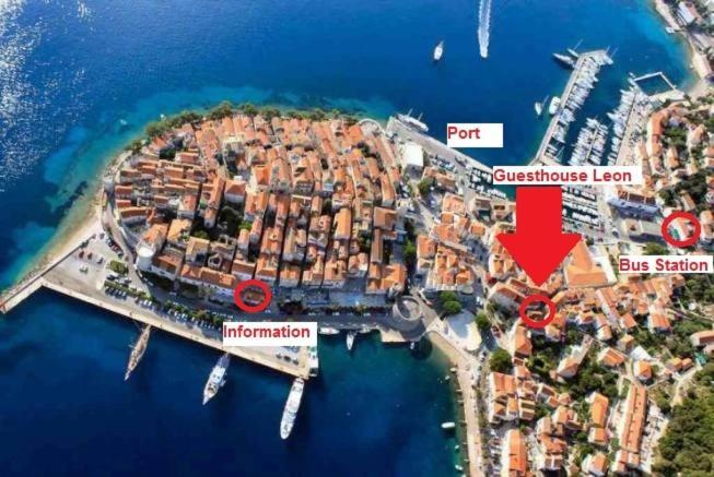 Guest House Leon Korcula Town Exterior foto